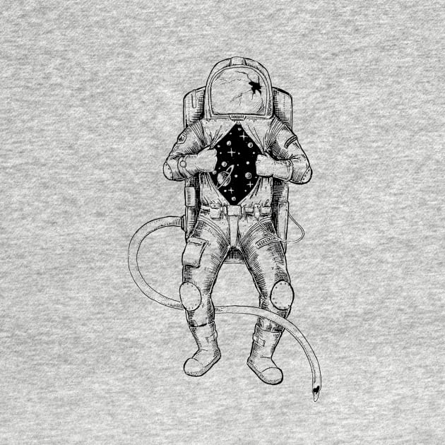 astronaut by rudoi